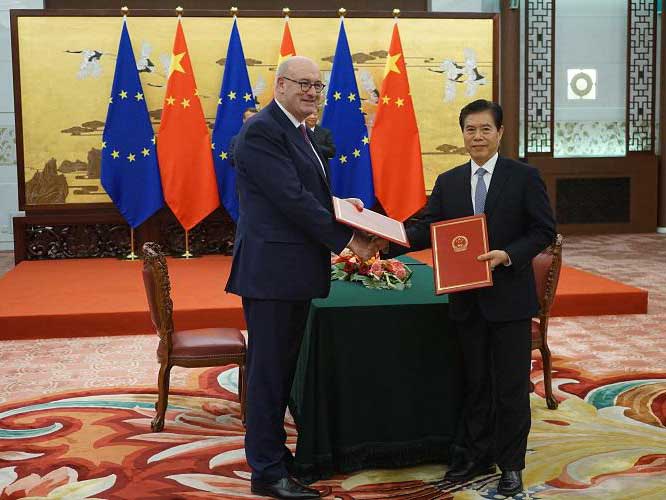 EU China landmark trade agreement on PDO products