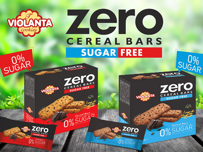 Violanta cereal bars - zero sugar