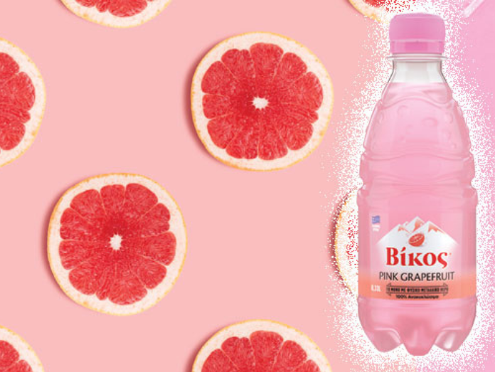 Vikos pink grapefruit refreshment